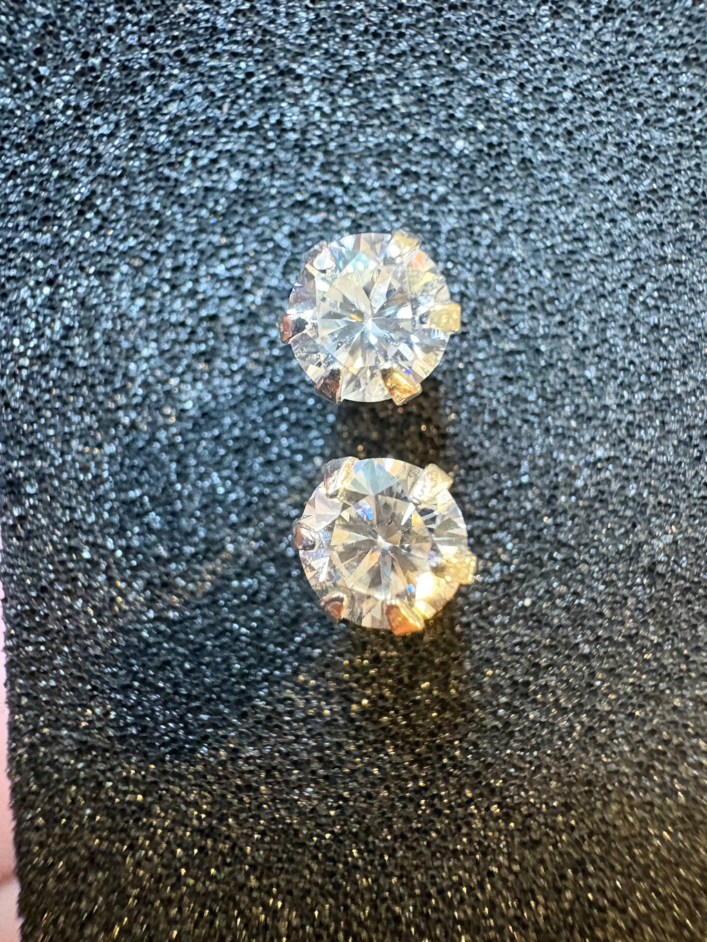 1 CTW Lab Grown Diamond Stud Earrings – 5mm Round Brilliant | D Color VVS1| 925 Sterling Silver