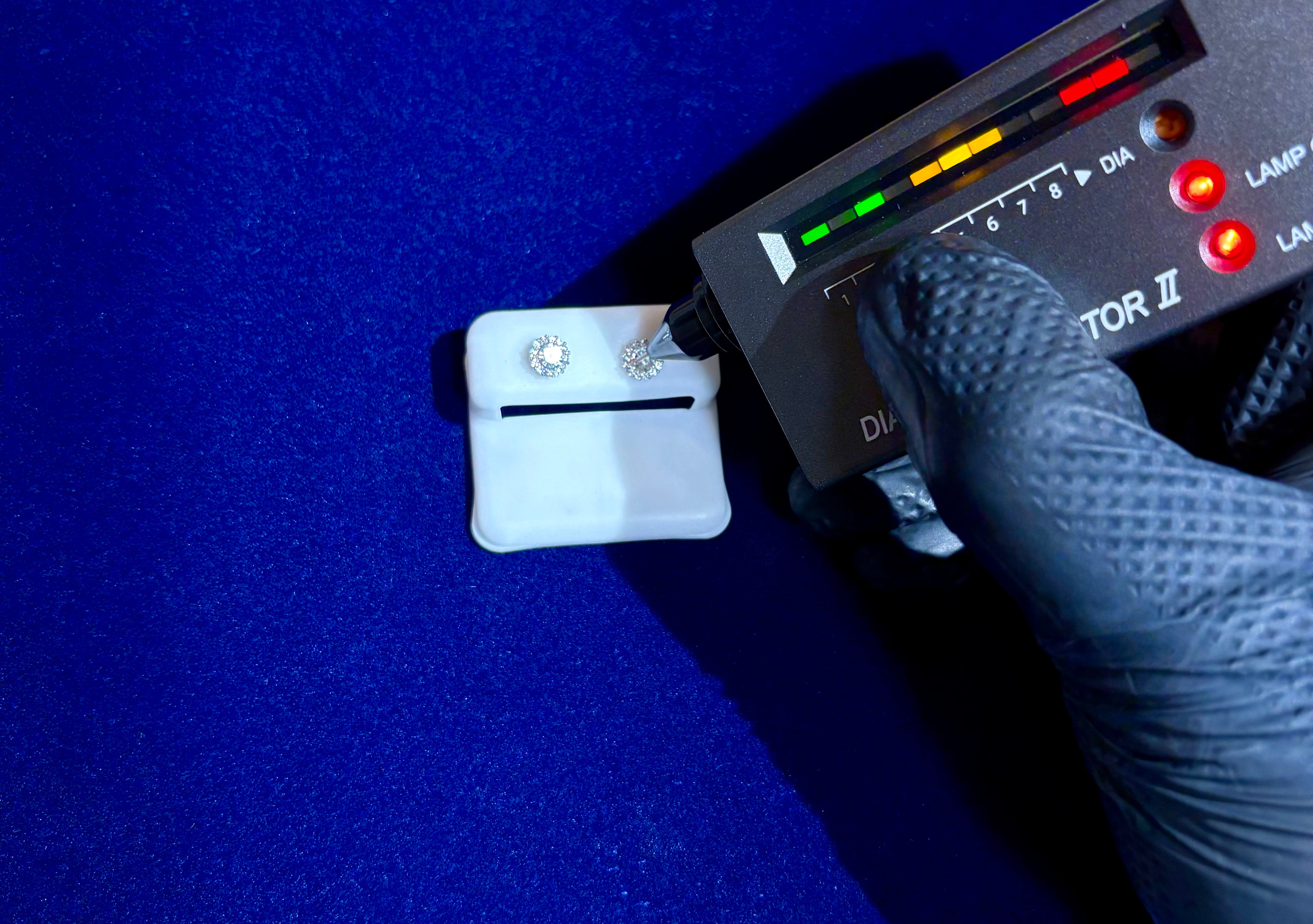 6mm Halo Moissanite Stud Earrings – 925 Sterling Silver | 0.8 CTW | Diamond Iced Look