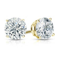 Round Lab-Grown Diamond Stud Earrings